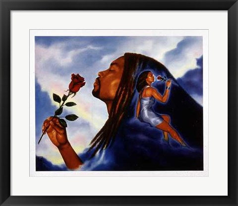 Framed Art On My Mind by Toni Taylor | 18 x 22