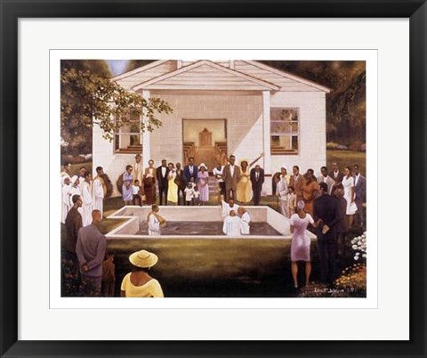 Framed Art Baptism by Ernest Watson | 19 x 24