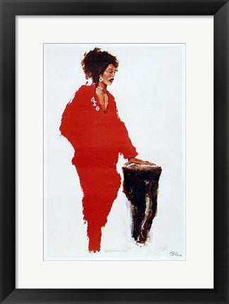 Framed Art Sophisticated Lady by Ted Ellis | 18 x 12