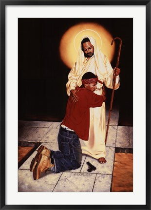 Framed Art Merciful by Steve Parson | 36 x 24