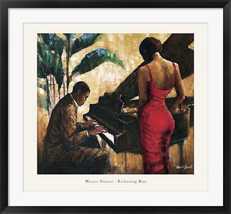 Framed Art Enchanting Keys by Monica Stewart | 26 1/2 x 29