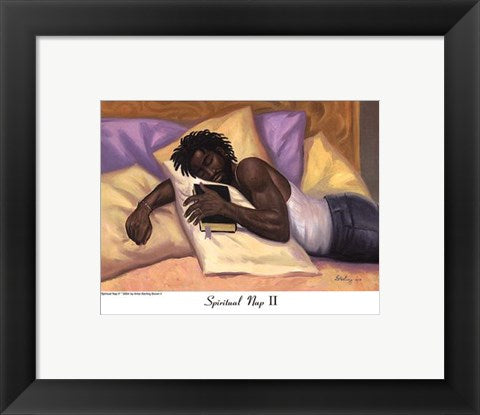 Framed Art Spiritual Nap II (mini) by Sterling Brown | 8 x 10