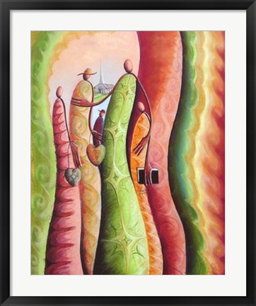 Framed Art Psalm 122:1 by Okaybabs | 30 1/2 x 23