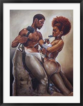 Framed Art Made 4 Each Other by WAK - Kevin A. Williams | 36 x 24