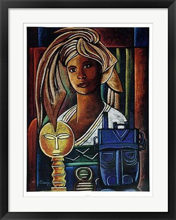 Framed Art Alpha by Alix Beaujour | 25 7/8 x 19 1/2