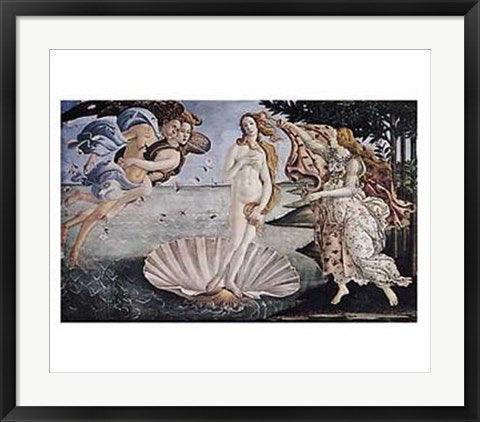 Framed Art Birth of Venus by Sandro Botticelli | 22 x 28