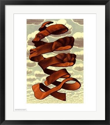Framed Art Rind by M.C. Escher | 25 5/8 x 21 3/4