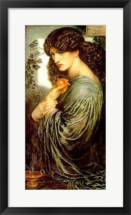 Framed Art Prosperine by Dante Gabriel Rossetti | 28 x 20