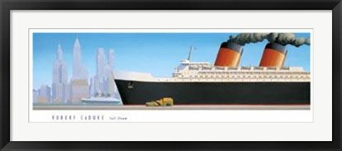 Framed Art Full Steam by Robert LaDuke | 10 x 36