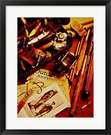 Framed Art Fishing II by Michael Harrison | 16 x 20