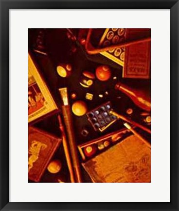 Framed Art Billiards by Michael Harrison | 16 x 20