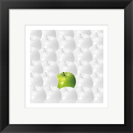 Framed Art Apples by Johannes Weber | 11 3/4 x 11 3/4