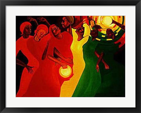 Framed Art Spiritual Climax by Bernard Hoyes | 19 3/4 x 25 1/4