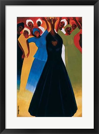Framed Art Velvet Spirit by Bernard Hoyes | 21 x 14 image