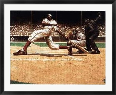 Framed Art Steerack (Strike) by Kadir Nelson | 27 x 34
