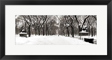 Framed Art Central Park, Poet's Lane by Igor Maloratsky | 13 x 19