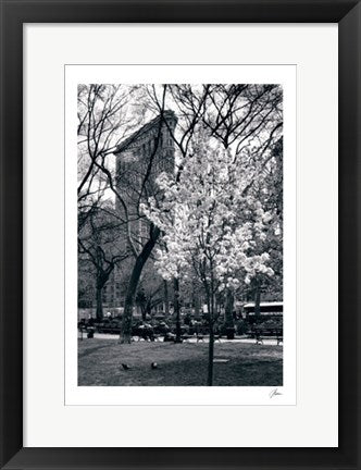 Framed Art Flatiron, Spring by Igor Maloratsky | 19 x 13
