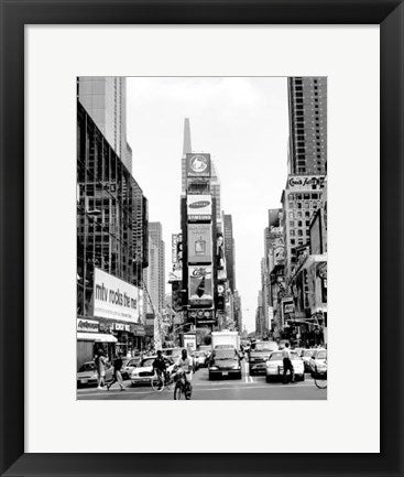 Framed Art Times Square by Igor Maloratsky | 19 x 13