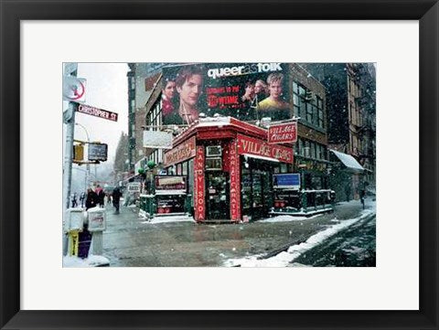 Framed Art Village Cigars by Igor Maloratsky | 13 x 19