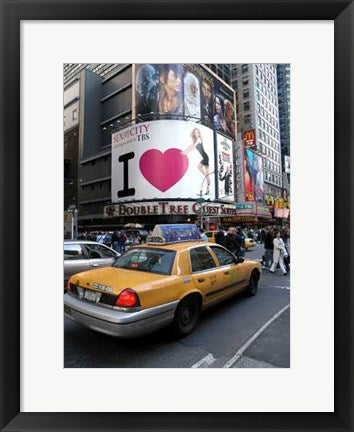 Framed Art 47th Street & Broadway by Igor Maloratsky | 19 x 13