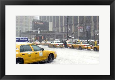 Framed Art Madison Square Garden, Winter by Igor Maloratsky | 13 x 19