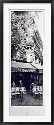 Framed Art Le Bistro by Jim Alinder | 39 3/8 x 13 13/16