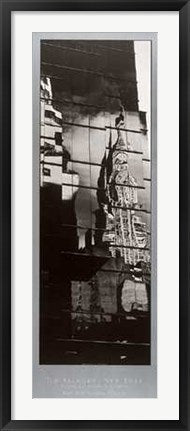 Framed Art Chrysler Building Reflection by Jim Alinder | 39 3/8 x 13 13/16 Art...