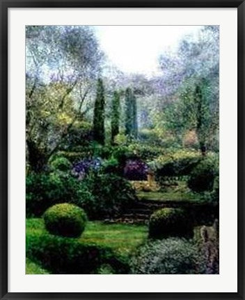 Framed Art Garden of Lady Dream by Piet Bekaert | 35 1/2 x 27 1/2