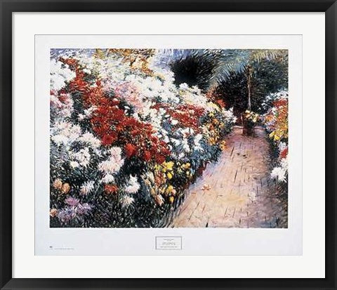 Framed Art Chrysanthemums by Dennis Miller Bunker | 20 1/2 x 27 1/2