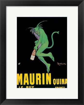 Framed Art Maurin Quina, 1920 by Leonetto Cappiello | 14 x 11