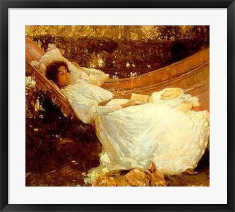 Framed Art The Arbour by Alfred Munnings | 23 x 26