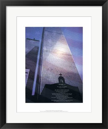 Framed Art Psalm 23 20 x 16