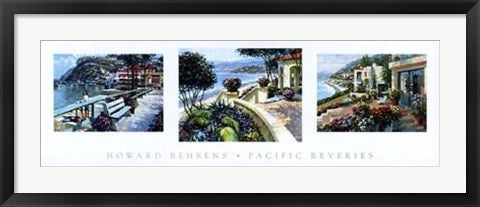 Framed Art Pacific Reveries by Howard Behrens | 11 1/2 x 36