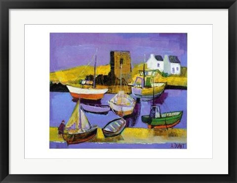 Framed Art La Lauve a Magagnosc by Andre Duret | 19 3/4 x 27 1/2