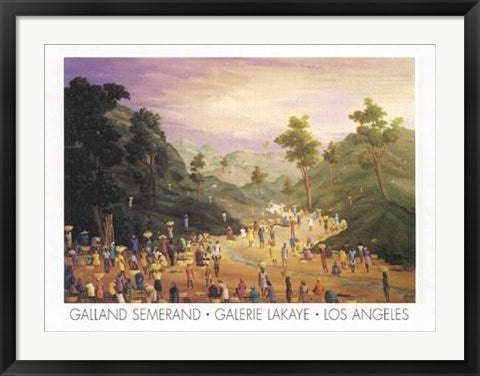 Framed Art Sunset by Galland Semerand | 24 x 31 7/8