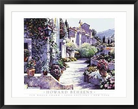 Framed Art Old World Charm by Howard Behrens | 27 x 36