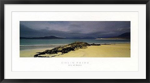 Framed Art Isle of Harris by Colin Prior | 19 x 39
