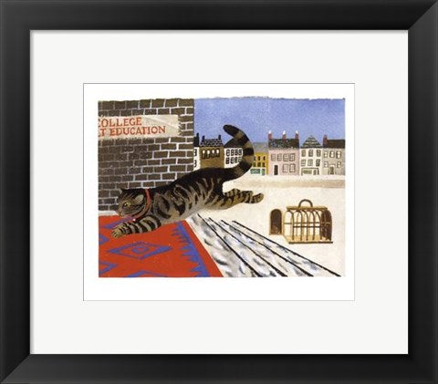Framed Art Motley Escapes by Mary Fedden | 9 1/2 x 11 3/4