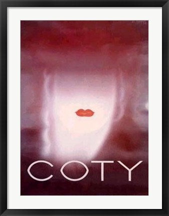 Framed Art Coty by Charles Loupot | 32 1/2 x 23