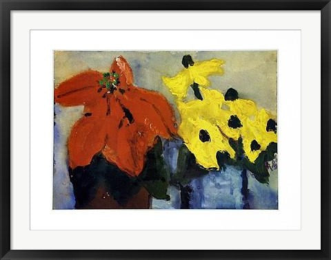 Framed Art Rudbeckias by Klaus Fussmann | 23 1/2 x 32 1/2