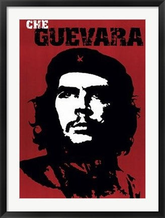 Framed Art Che Guevara 36 x 24