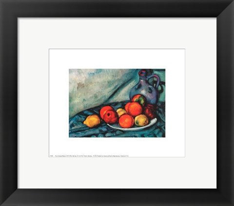Framed Art Still Life by Paul Cezanne | 8 x 10