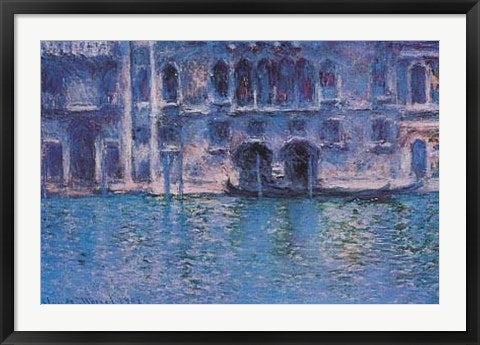 Framed Art Venice, Palaza da Mula, 1908 by Claude Monet | 24 x 36