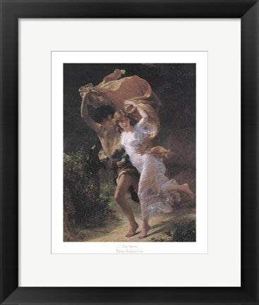 Framed Art The Storm by Pierre-Auguste Cot | 14 x 11