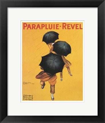 Framed Art Parapluie-Revel, 1922 by Leonetto Cappiello | 14 x 11
