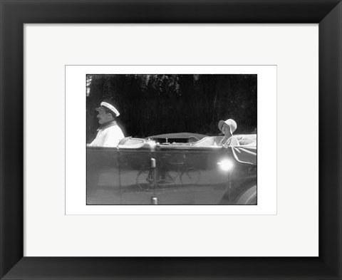 Framed Art Concours d'Elegance Automobile by Branger-Viollet Collection