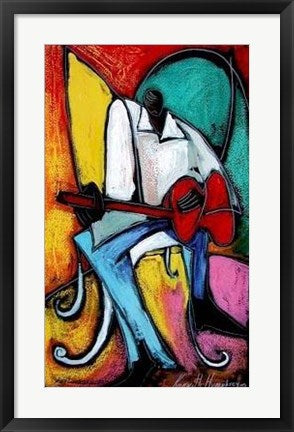 Framed Art Groovin by Kennith Humphrey | 27 x 16 1/2