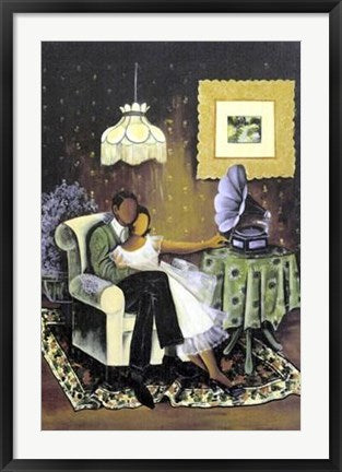 Framed Art Love Song by Annie Lee | 26 3/4 x 22 3/4