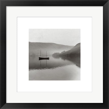 Framed Art Lake by Shener Hathaway | 15 3/4 x 15 3/4