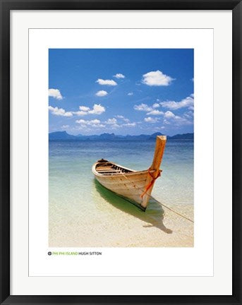 Framed Art Phi Phi Island by Hugh Sitton | 31 1/2 x 23 1/2